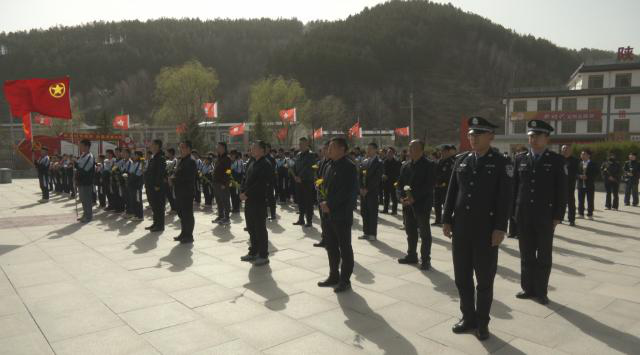 【网络中国节·清明】传承红色基因 凝聚奋进力量----合水县各单位开展清明祭扫活动167