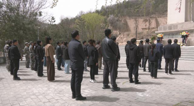 【网络中国节·清明】传承红色基因 凝聚奋进力量----合水县各单位开展清明祭扫活动673