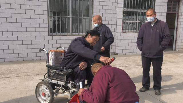 合水县社会福利院:传承孝道 亲情相伴506