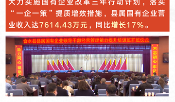 合水县《政府工作报告》系列解读⑤ | 破瓶颈 优服务 改革创新释放更多活力